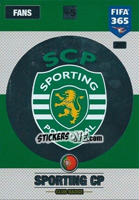 Sticker Club Badge - FIFA 365: 2016-2017. Adrenalyn XL n. 257 - Panini