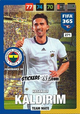 Sticker Hasan Ali Kaldirim - FIFA 365: 2016-2017. Adrenalyn XL - Panini