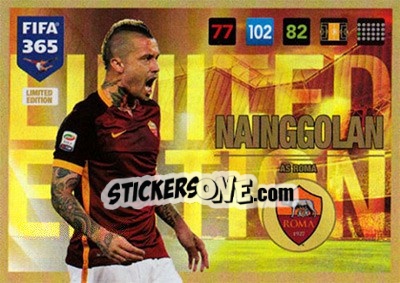 Sticker Radja Nainggolan - FIFA 365: 2016-2017. Adrenalyn XL - Panini