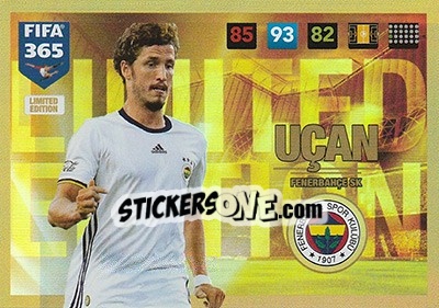 Figurina Salih Uçan - FIFA 365: 2016-2017. Adrenalyn XL - Panini