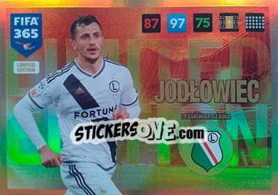 Sticker Tomasz Jodłowiec - FIFA 365: 2016-2017. Adrenalyn XL - Panini