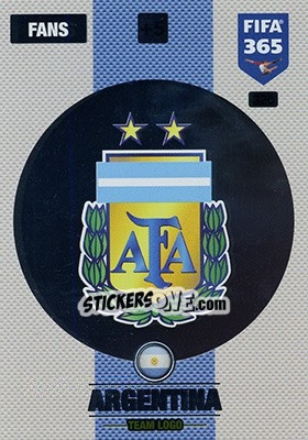 Sticker Team Logo - FIFA 365: 2016-2017. Adrenalyn XL n. 320 - Panini