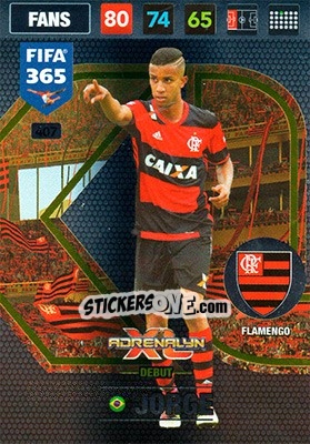 Sticker Jorge - FIFA 365: 2016-2017. Adrenalyn XL - Panini