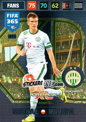 Figurina Michal Nalepa - FIFA 365: 2016-2017. Adrenalyn XL - Panini