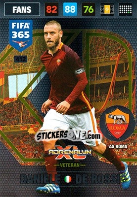 Figurina Daniele De Rossi - FIFA 365: 2016-2017. Adrenalyn XL - Panini