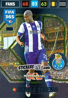 Sticker Danilo Pereira - FIFA 365: 2016-2017. Adrenalyn XL n. 414 - Panini