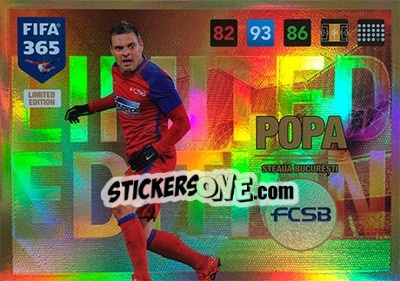 Sticker Adrian Popa - FIFA 365: 2016-2017. Adrenalyn XL - Panini