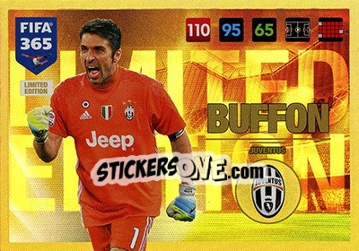 Sticker Gianluigi Buffon - FIFA 365: 2016-2017. Adrenalyn XL n. LE-GBU - Panini
