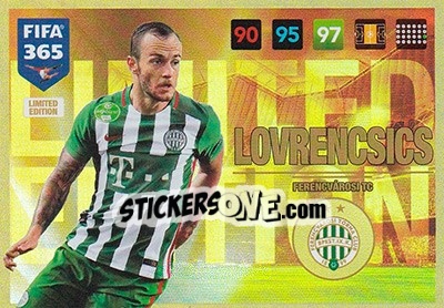 Sticker Gergő Lovrencsics - FIFA 365: 2016-2017. Adrenalyn XL - Panini