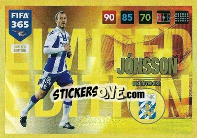 Sticker Hjálmar Jónsson - FIFA 365: 2016-2017. Adrenalyn XL - Panini