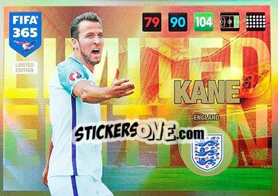 Sticker Harry Kane - FIFA 365: 2016-2017. Adrenalyn XL n. LE-HK - Panini