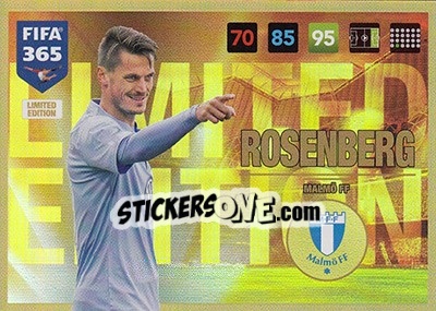 Sticker Markus Rosenberg - FIFA 365: 2016-2017. Adrenalyn XL - Panini