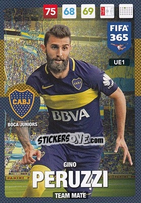 Sticker Gino Peruzzi - FIFA 365: 2016-2017. Adrenalyn XL - Panini