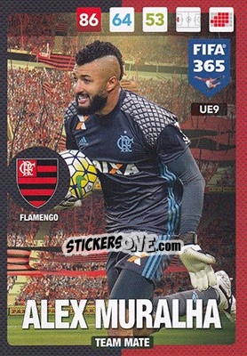 Sticker Alex Muralha - FIFA 365: 2016-2017. Adrenalyn XL - Panini