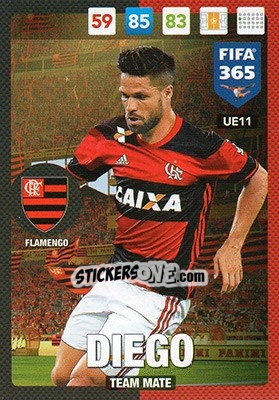 Cromo Diego - FIFA 365: 2016-2017. Adrenalyn XL - Panini