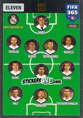 Sticker Eleven 4-3-3