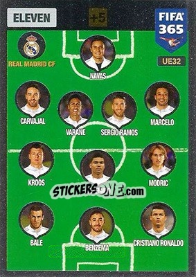 Sticker Eleven 4-3-3