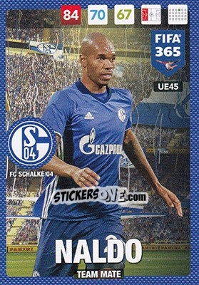 Cromo Naldo - FIFA 365: 2016-2017. Adrenalyn XL n. UE45 - Panini