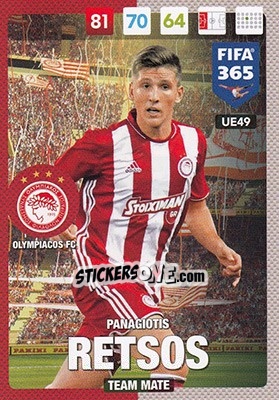 Cromo Panagiotis Retsos - FIFA 365: 2016-2017. Adrenalyn XL - Panini