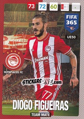Sticker Diogo Figueiras - FIFA 365: 2016-2017. Adrenalyn XL - Panini