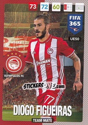 Figurina Diogo Figueiras - FIFA 365: 2016-2017. Adrenalyn XL - Panini