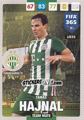 Sticker Tamás Hajnal - FIFA 365: 2016-2017. Adrenalyn XL - Panini