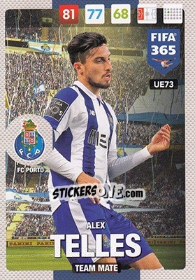 Figurina Alex Telles - FIFA 365: 2016-2017. Adrenalyn XL - Panini