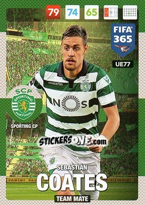 Sticker Sebastián Coates - FIFA 365: 2016-2017. Adrenalyn XL - Panini