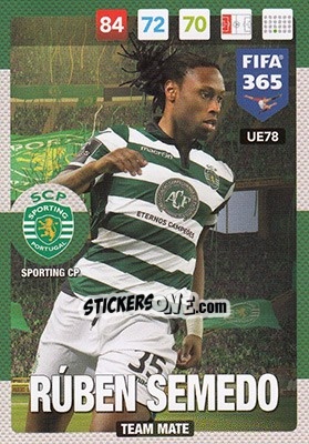 Sticker Rúben Semedo - FIFA 365: 2016-2017. Adrenalyn XL n. UE78 - Panini