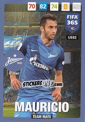 Sticker Mauricio - FIFA 365: 2016-2017. Adrenalyn XL - Panini