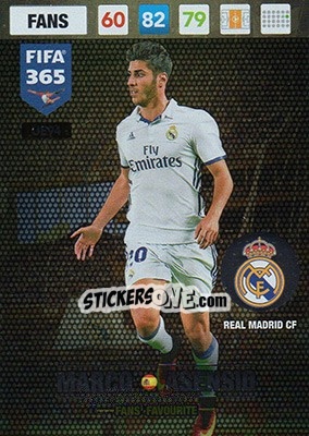 Sticker Marco Asensio - FIFA 365: 2016-2017. Adrenalyn XL - Panini