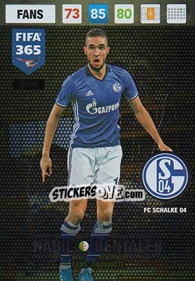 Sticker Nabil Bentaleb - FIFA 365: 2016-2017. Adrenalyn XL n. UE98 - Panini