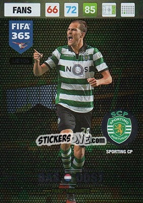 Sticker Bas Dost - FIFA 365: 2016-2017. Adrenalyn XL - Panini