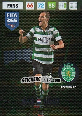 Cromo Bas Dost - FIFA 365: 2016-2017. Adrenalyn XL - Panini