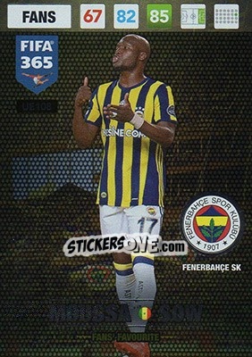 Sticker Moussa Sow - FIFA 365: 2016-2017. Adrenalyn XL n. UE108 - Panini