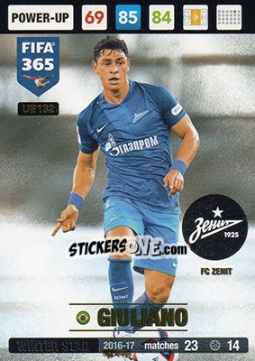 Cromo Giuliano - FIFA 365: 2016-2017. Adrenalyn XL - Panini