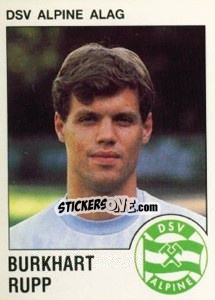 Figurina Burkhart Rupp - Österreichische Fußball-Bundesliga 1991-1992 - Panini