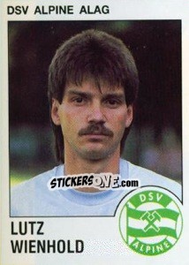 Cromo Lutz Wienhold - Österreichische Fußball-Bundesliga 1991-1992 - Panini