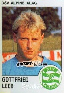 Figurina Gottfried Leeb - Österreichische Fußball-Bundesliga 1991-1992 - Panini