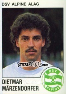 Sticker Dietmar Märzendorfer - Österreichische Fußball-Bundesliga 1991-1992 - Panini