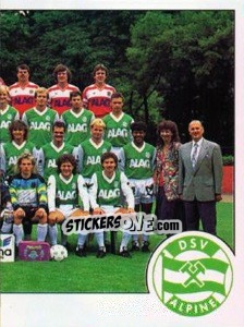Figurina Team Photo - Österreichische Fußball-Bundesliga 1991-1992 n. 20 - Panini