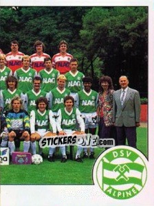 Sticker Team Photo - Österreichische Fußball-Bundesliga 1991-1992 - Panini