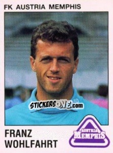 Cromo Franz Wohlfahrt - Österreichische Fußball-Bundesliga 1991-1992 - Panini