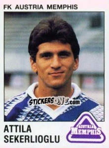 Cromo Attila Sekerlioglu - Österreichische Fußball-Bundesliga 1991-1992 n. 24 - Panini