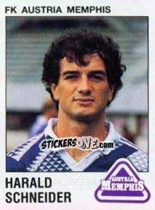 Cromo Harald Schneider - Österreichische Fußball-Bundesliga 1991-1992 - Panini