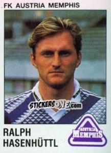 Sticker Ralph Hasenhüttl - Österreichische Fußball-Bundesliga 1991-1992 n. 36 - Panini