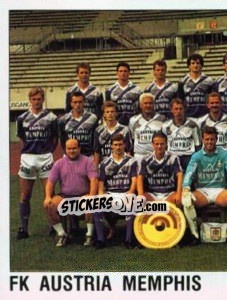 Figurina Team Photo - Österreichische Fußball-Bundesliga 1991-1992 - Panini