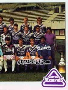 Cromo Team Photo - Österreichische Fußball-Bundesliga 1991-1992 - Panini