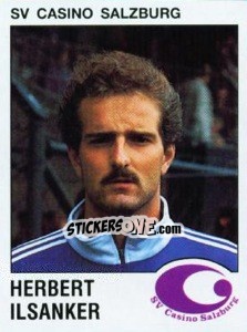 Sticker Herbert Ilsanker - Österreichische Fußball-Bundesliga 1991-1992 - Panini