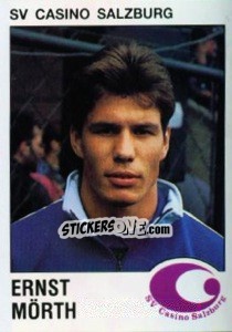 Cromo Ernst Mörth - Österreichische Fußball-Bundesliga 1991-1992 - Panini